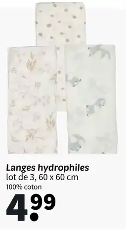 Wibra Langes hydrophiles offre
