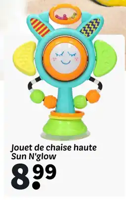 Wibra Jouet de chaise haute Sun N'glow offre