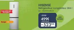 Pro&Cie HISENSE Réfrigérateur congélateur offre