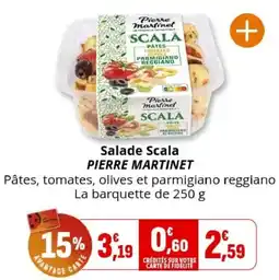 Coccinelle Supermarché PIERRE MARTINET Salade Scala offre