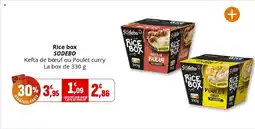 Coccinelle Supermarché SODEBO Rice box offre