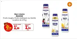 Coccinelle Supermarché DANONE Skyr à boire offre