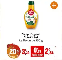Coccinelle Supermarché SUNNY VIA Sirop d'agave offre