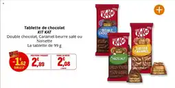 Coccinelle Supermarché KIT KAT Tablette de chocolat offre