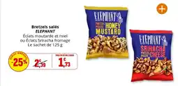 Coccinelle Supermarché ELEPHANT Bretzels salés offre