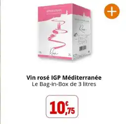 Coccinelle Supermarché Vin rosé IGP Méditerranée offre