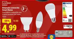 Lidl Ampoule connectée Smart Home offre