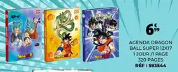 Auchan AGENDA DRAGON BALL SUPER 12X17 offre