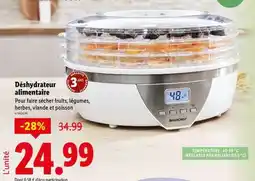 Lidl Déshydrateur alimentaire offre