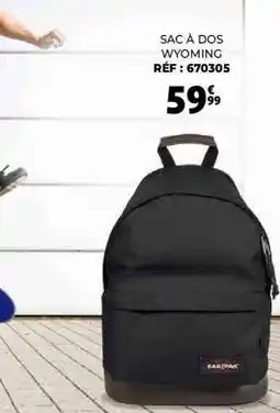 Auchan SAC À DOS WYOMING offre