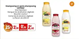 Coccinelle Supermarché COTTAGE Shampooing et après-shampooing offre