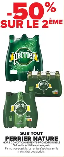 Carrefour Market PERRIER NATURE Sur tout offre