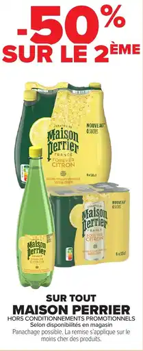 Carrefour Market MAISON PERRIER Sur tout offre