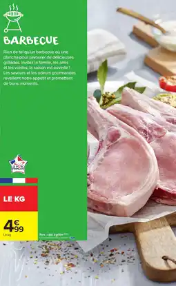 Carrefour Market Porc: côte à griller offre