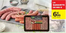 Carrefour Market SOCOPA Assortiment de 12 saucisses façon charcutière offre