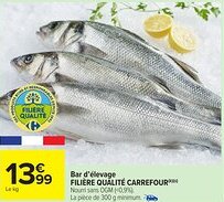 Carrefour Market Bar d'élevage filière qualité carrefour offre