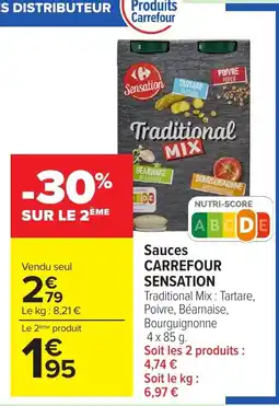 Carrefour Market Sauces carrefour sensation offre