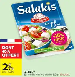 Carrefour Market SALAKIS offre