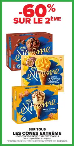 Carrefour Market EXTRÊME Sur tous les cônes offre