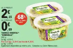 E.Leclerc Express Taboulé oriental bonduelle offre