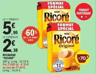 E.Leclerc Express Recharge ricoré offre