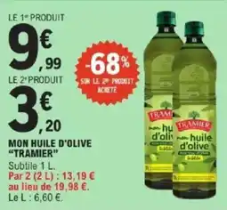 E.Leclerc Express Mon huile d'olive tramier offre