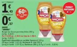E.Leclerc Express Sauce amora offre