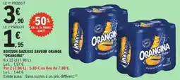 E.Leclerc Express Boisson gazeuse saveur orange orangina offre