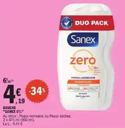 E.Leclerc Express Douche sanex 0% offre