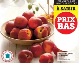 U Express Nectarine jaune ou blanche offre