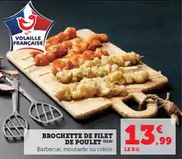 U Express Brochette de filet de poulet offre