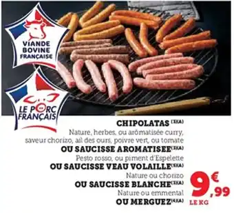 U Express Chipolatas offre