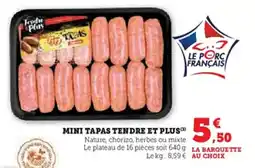 U Express Mini tapas tendre et plus offre