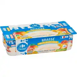 Carrefour Market CARREFOUR CLASSIC' Yaourts aux fruits brassés offre