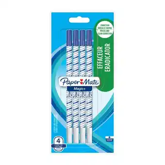 Carrefour Market PAPER MATE 4 effaceurs ''Magic +'' offre