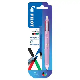 Carrefour Market PILOT Stylo 4 couleurs ''Frixion'' +2 recharges offre