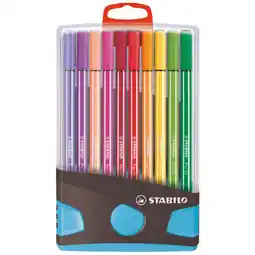 Carrefour Market STABILO 20 feutres de dessin ''Pen 68'' offre