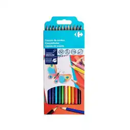 Carrefour Market CARREFOUR 12 crayons de couleur offre