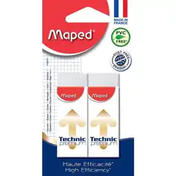 Carrefour Market MAPED 2 gommes Technic premium offre