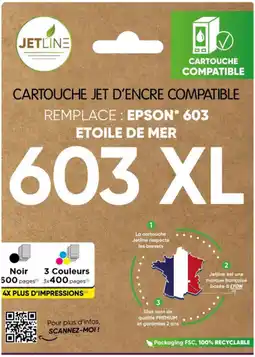 Carrefour Market JETLINE SUR TOUTES LES CARTOUCHES offre