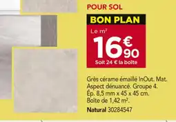 Gedimat Carrelage crassana pour sol offre