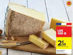 Carrefour Market Comté A.O.P offre