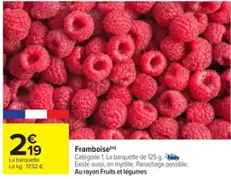 Carrefour Market Framboise offre