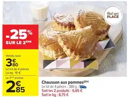 Carrefour Market Chausson aux pommes offre