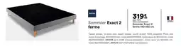 BUT Bultex - sommier exact 2 ferme offre