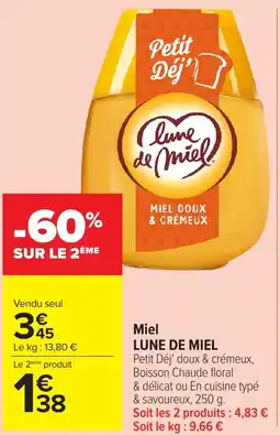 Carrefour Market LUNE DE MIEL Miel offre