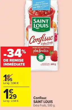 Carrefour Market SAINT LOUIS Confisuc offre