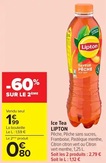Carrefour Market LIPTON Ice Tea offre