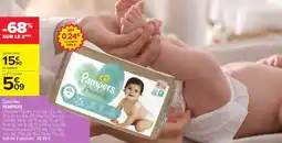 Carrefour Market PAMPERS Couches offre