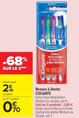 Carrefour Market COLGATE Brosse à Dents offre